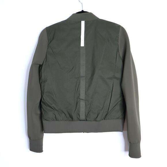 LULULEMON Reversible Down Around Bomber Jacket Armory 800 Down Fill Women's 6 - Picture 4 of 11